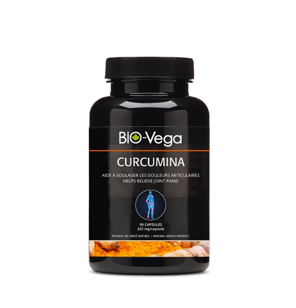 Curcumina - curcumine pure et naturelle -aide à soulager les douleurs articulaires - BIO-Vega